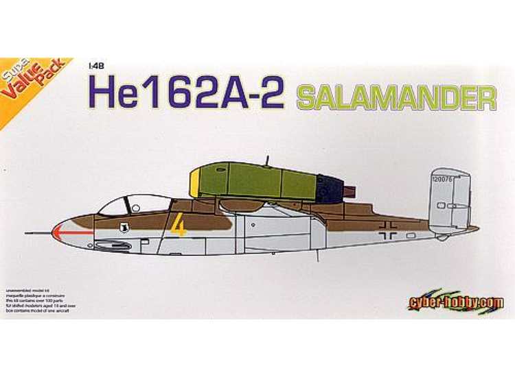 1/48 Dragon - He 162A-2 Salamander Single Seat
