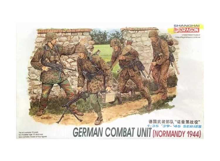 1/35 Dragon - German Combat Unit (Normandy 1944)