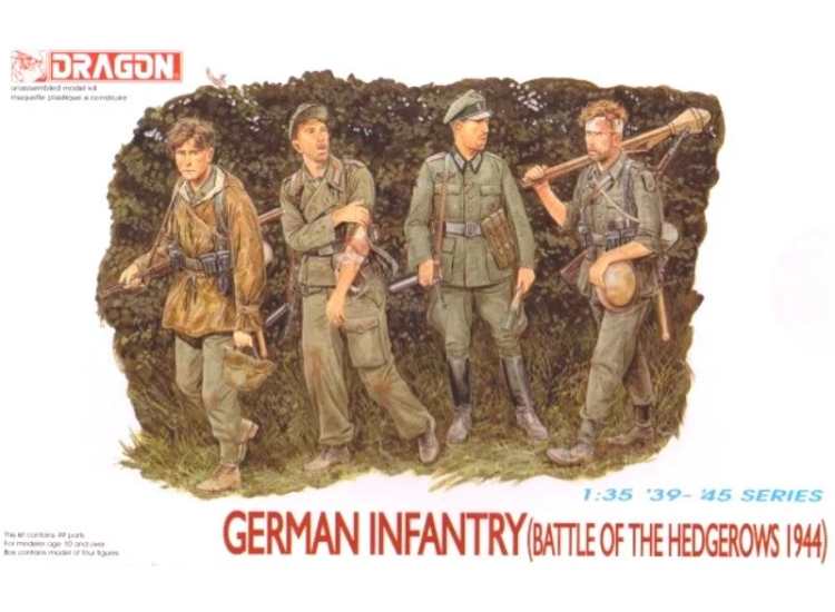 1/35 Dragon - German Infantry Battle of the Hedgerows 1944