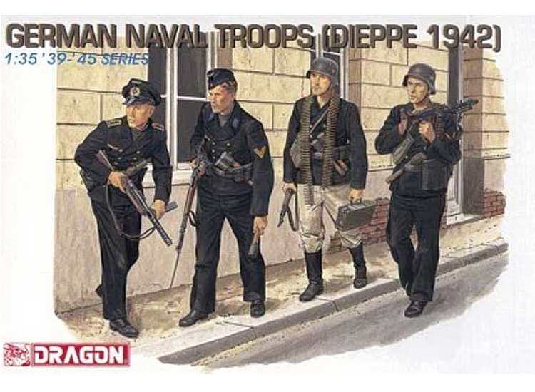 1/35 Dragon - German Naval Troops Dieppe 1942