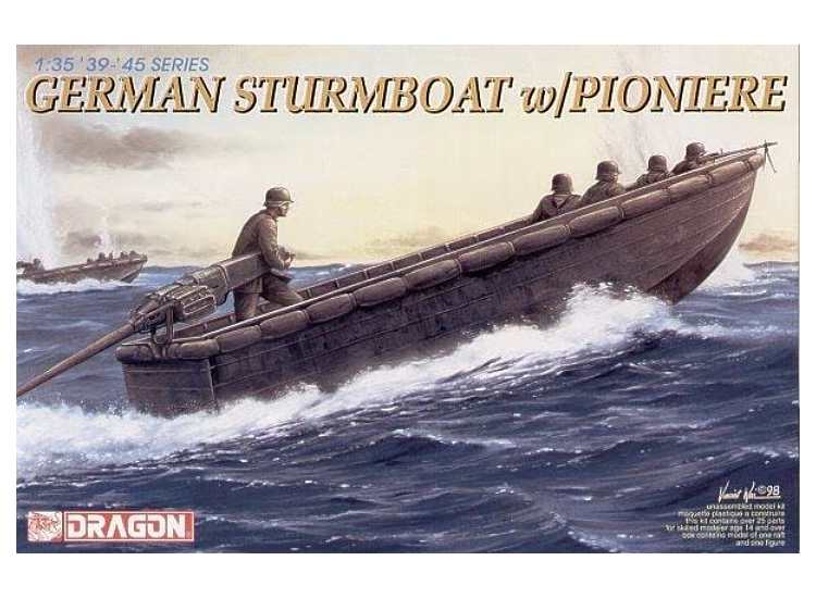 1/35 Dragon - German Sturmboat w/Pioniere