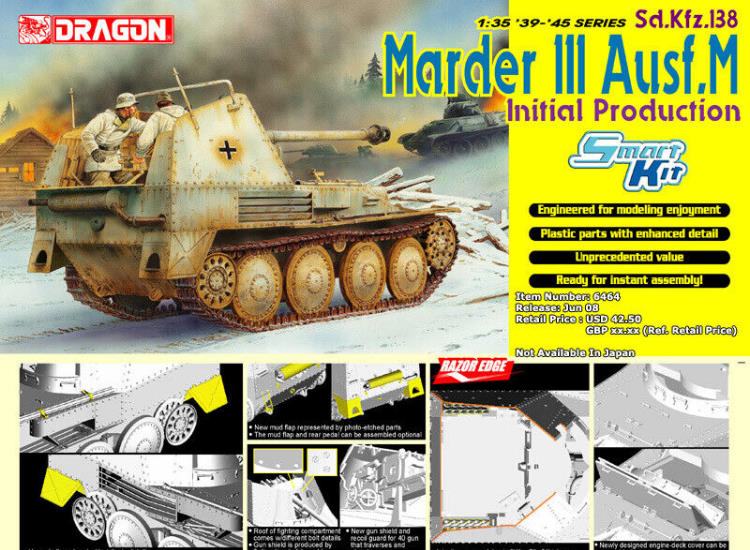 1/35 Dragon - Marder III Ausf.M Initial Production