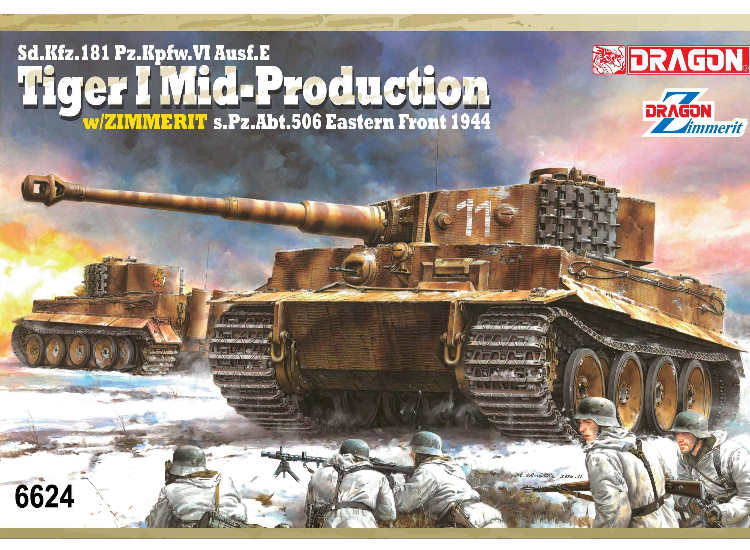 1/35 Dragon - Sd.Kfz.181 Pz.Kpfw.Vi Ausf E Tiger I Mid Production
