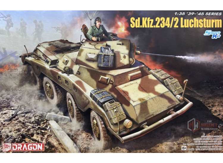 1/35 Dragon - Sd.Kfz. 234/2 Luchsturm