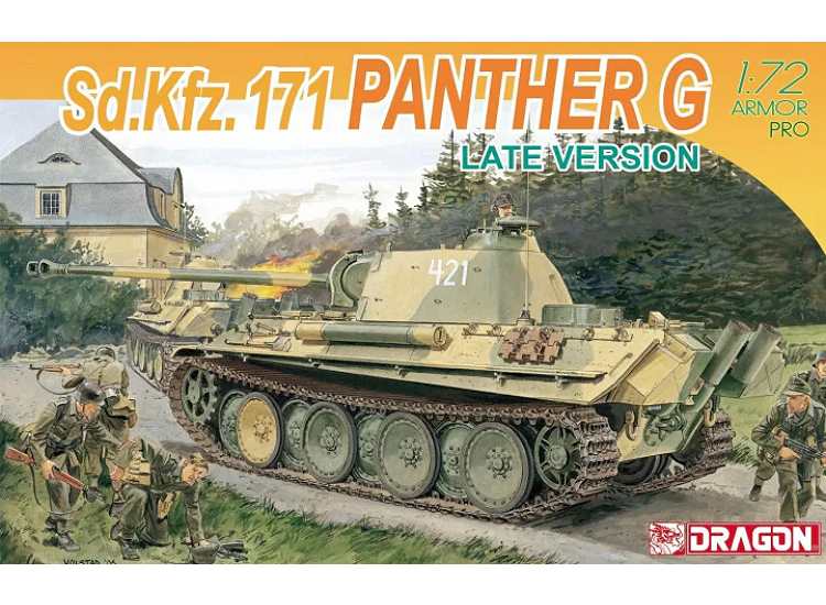 1/72 Dragon - Sd.Kfz.171 Panther G Late Version