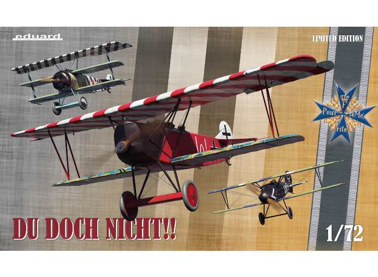 1/72 Eduard - Du doch nicht!! (Albatros D.V, Fokker Dr. I and Fokker D.VII)