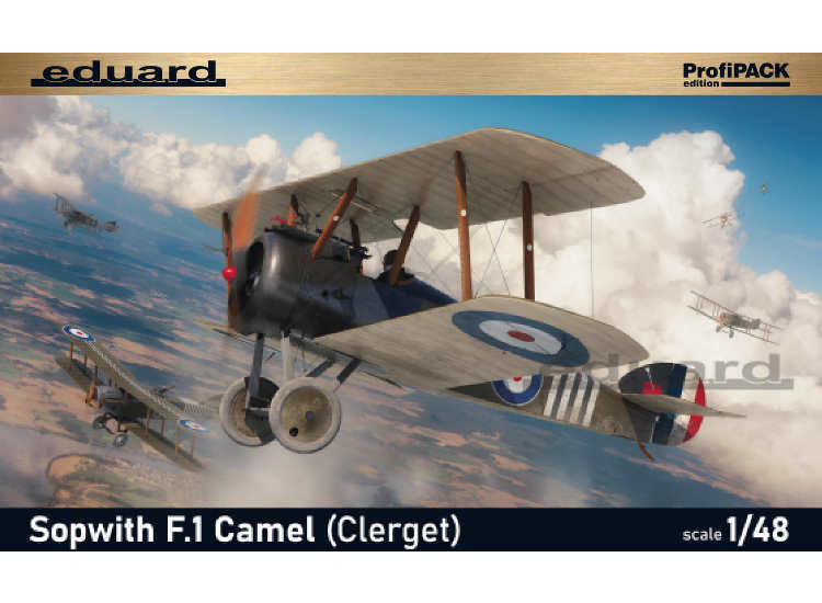 1/48 Eduard - Sopwith F.1 Camel (Clerget) - ProfiPACK Edition