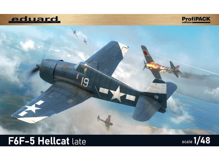 1/48 Eduard - F6F-5 Hellcat late - ProfiPACK Edition