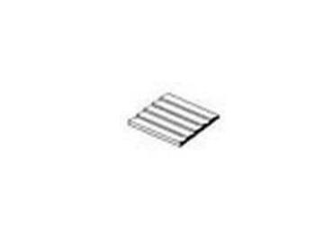 2.0mm Evergreen - Styrene Clapoard Siding -Spacing 2.0mm Thickness 1.0mm