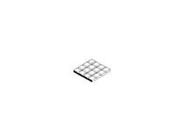 4.2mm Evergreen - Styrene Square Tile - Grid Size 4.2mm Thickness 1.0mm