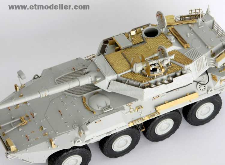 ET Model ETME35-003 1/35 - Modern Spanish Army VRC-105 Centauro RCV Photo Etch (for Trumpeter)