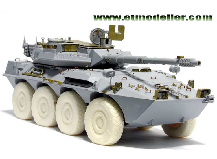 ET Model ETME35-006 1/35 - Modern Italian B1 Centauro Tank Destroyer Photo Etch (For Trumpeter)