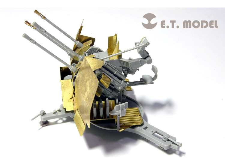 ET Model ETME35-027 1/35 - WWII German 2cm Flak 38 Anti-Aircraft Gun Photo Etch (For Trumpeter)