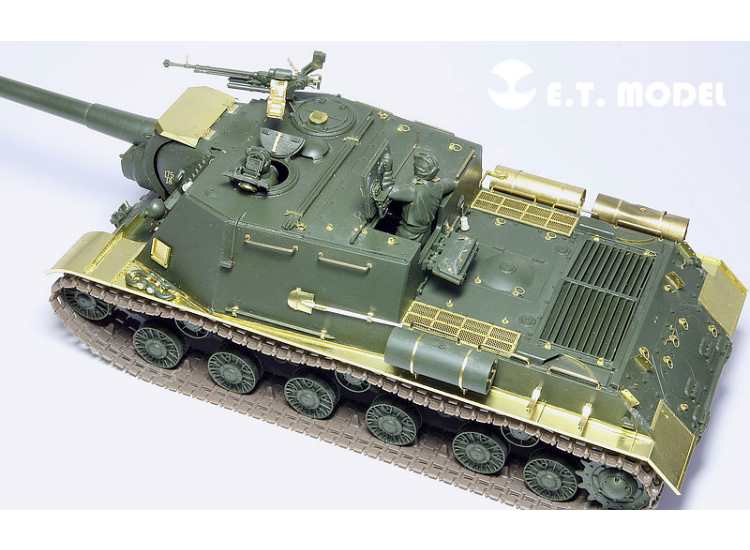 ET Model ETME35-028 1/35 - WWII Soviet Basic JSU-152 Photo-Etch (For Tamiya model)