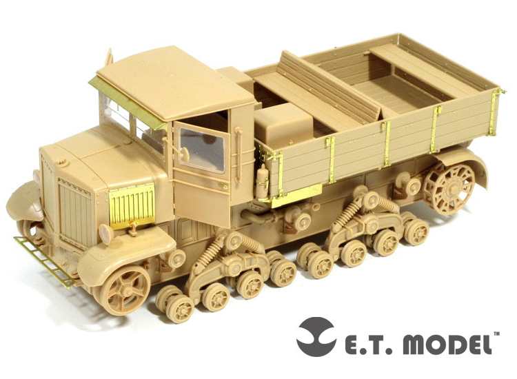 ET Model ETME35-049 1/35 - WWII Soviet Voroshilovets Tractor Photo Etch (for Trumpeter kit)