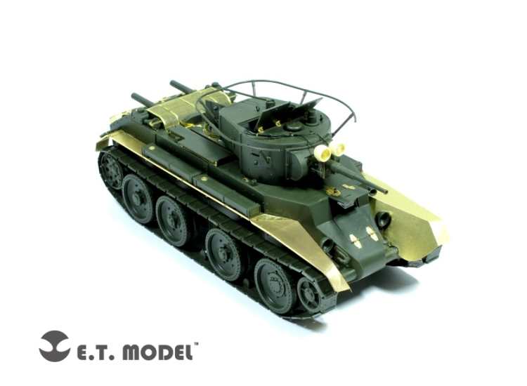 ET Model ETME35-064 1/35 - WWII Soviet BT-7 Basic Mod.1935 Photo Etch (for Tamiya Kit)