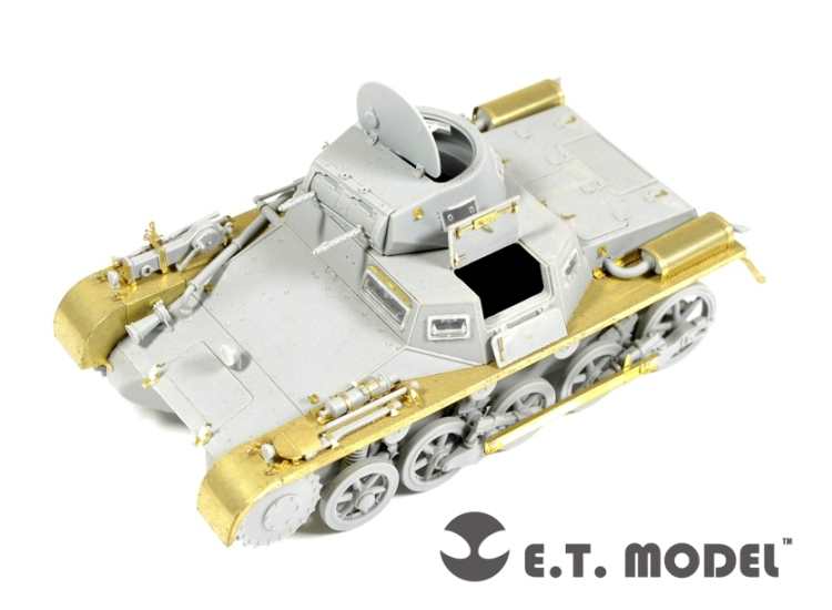 ET Model ETME35-072 1/35 - WWII German Pz.Kpfw.I Ausf A Basic Early Prod Photo Etch (for Dragon kit)