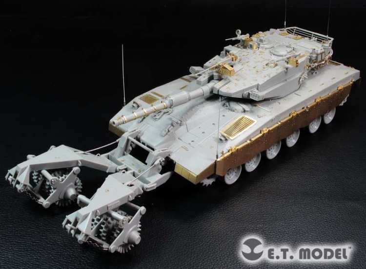 ET Model ETME35-205 1/35 - Israeli Merkava Mk.3 BAZ Basic Tank Photo Etch (for Meng kit)