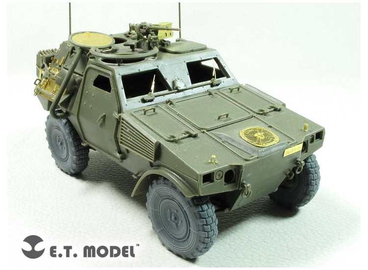ET Model ETME35-257 1/35 - French VBL Armour Car Photo Etch (for Hobbyboss kit)