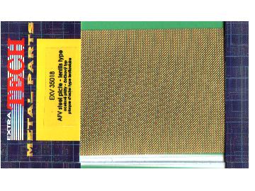 1/35 Extratech - Photoetch AFV steel plate - lentils type