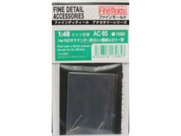 1/48 Fine Molds - Pitot tube & 20mm cannon barrels for He162 A-2