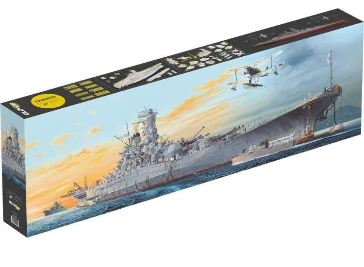 Glow GLO505805 1/200 - IJN Battleship Yamato - UK Mainland Only