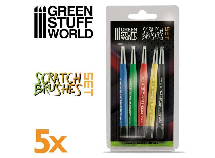 Green Stuff World GSW1650 - - Scratch Brush Pens