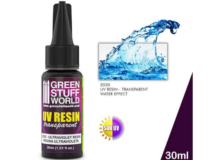 Green Stuff World GSW2020 30ml - Ultraviolet Resin - Water Effect