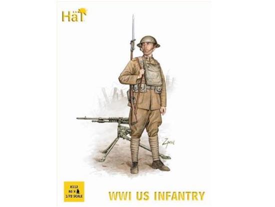 Hat HAT8112 1/72 - WWI US Infantry