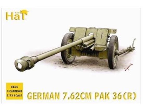 1/72 Hat - German 7.62cm Pak 36( R)