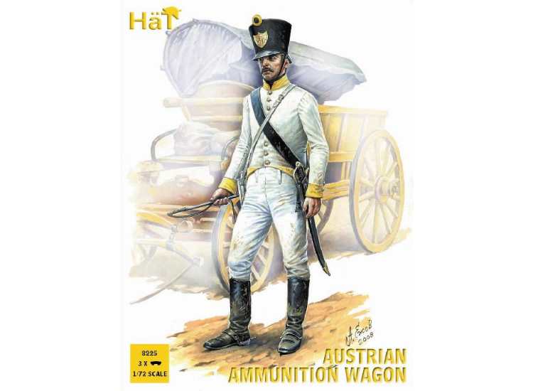 1/72 Hat - Napoleonic Austrian Ammunition Wagon