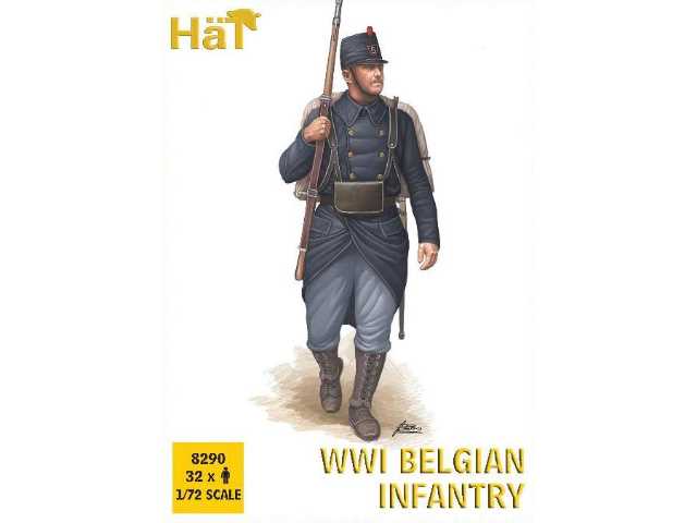1/72 Hat - WWI Belgian Infantry