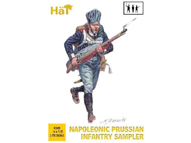 1/72 Hat - Napoleonic Prussian Infantry Sampler