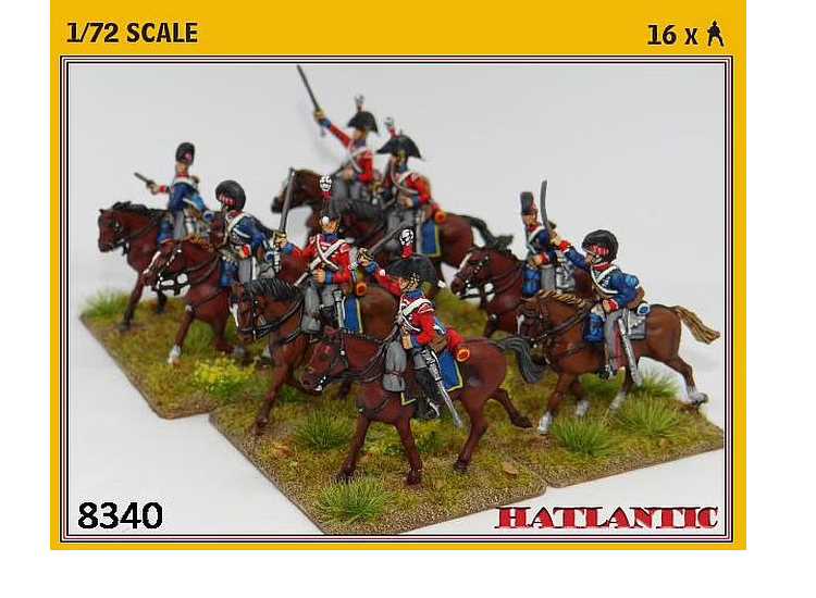 1/72 Hat - Napoleonic British Dragoon Sampler
