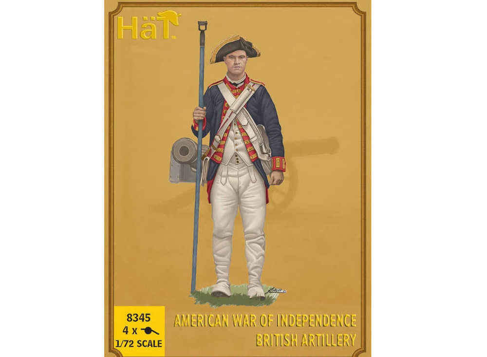 1/72 Hat - American War of Ind British Artillery
