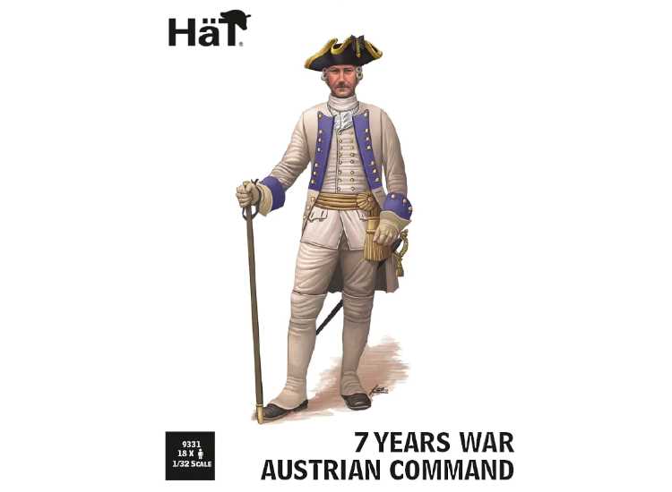 1/32 Hat - Seven Years War Austrian Command