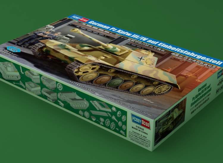 1/35 Hobbyboss - German Pz.Kpfw.III/IV auf Einheitsfahrgestell