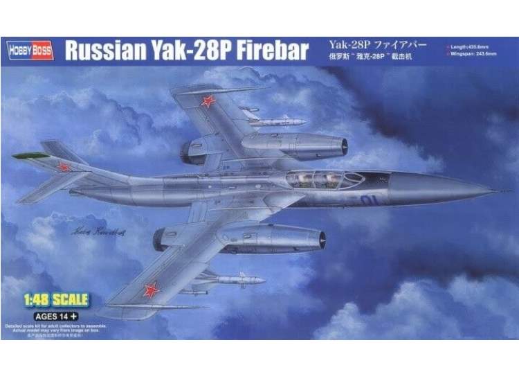 1/48 Hobbyboss - Russian Yak-28P Firebar