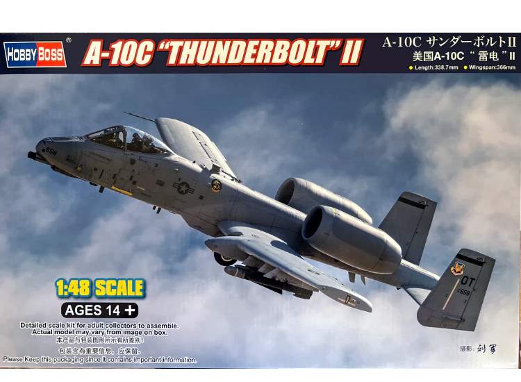 1/48 Hobbyboss - A-10C Thunderbolt II