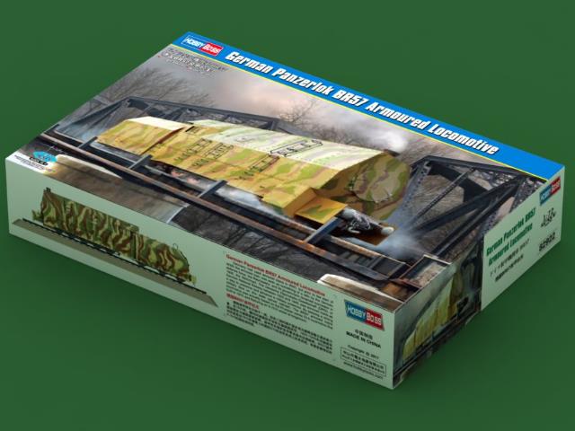 1/72 Hobbyboss - German Panzerlok BR57 Armoured Locomotive