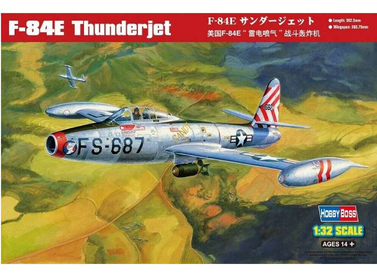 1/32 Hobbyboss - F-84E Thunderjet