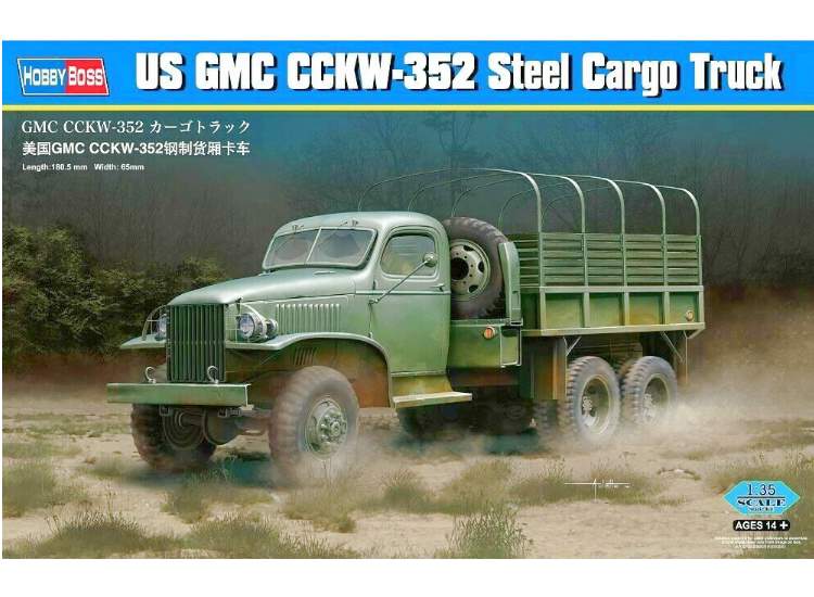 1/35 Hobbyboss - US GMC CCKW-352 Steel Cargo Truck