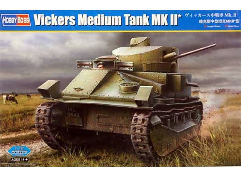 1/35 Hobbyboss - Vickers Medium Tank Mk.II