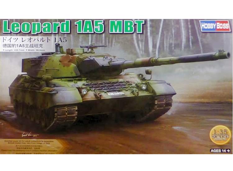 1/35 Hobbyboss - Leopard 1A5 Main Battle Tank