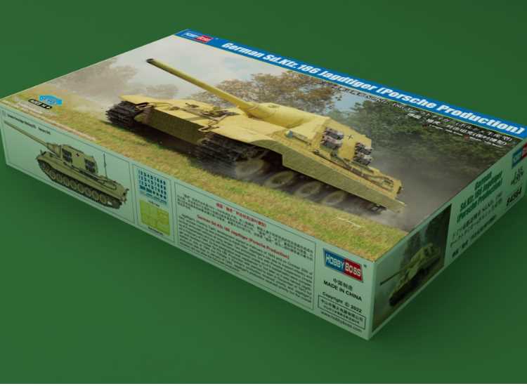 1/35 Hobbyboss - German Sd.Kfz.186 Jagdtiger (Porsche Production)