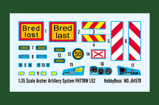 1/35 Hobbyboss - Archer Artillery System FH77BW L52