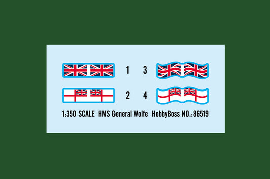 1/350 Hobbyboss - HMS General Wolfe