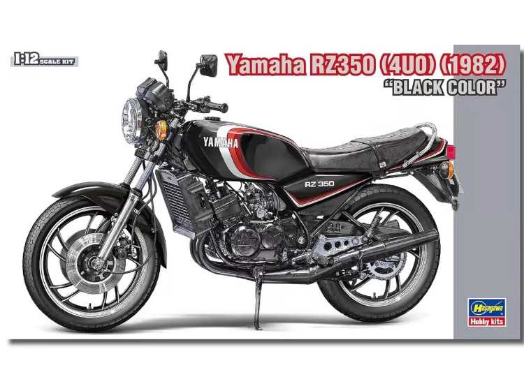 1/12 Hasegawa - Yamaha RZ350 (4U0) (1982) Black Color