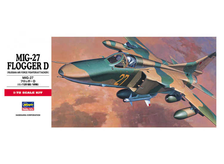 1/72 Hasegawa - Mig-27 Flogger D