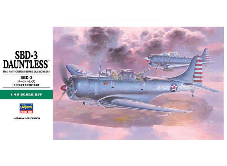 1/48 Hasegawa - Douglas SBD-3 Dauntless